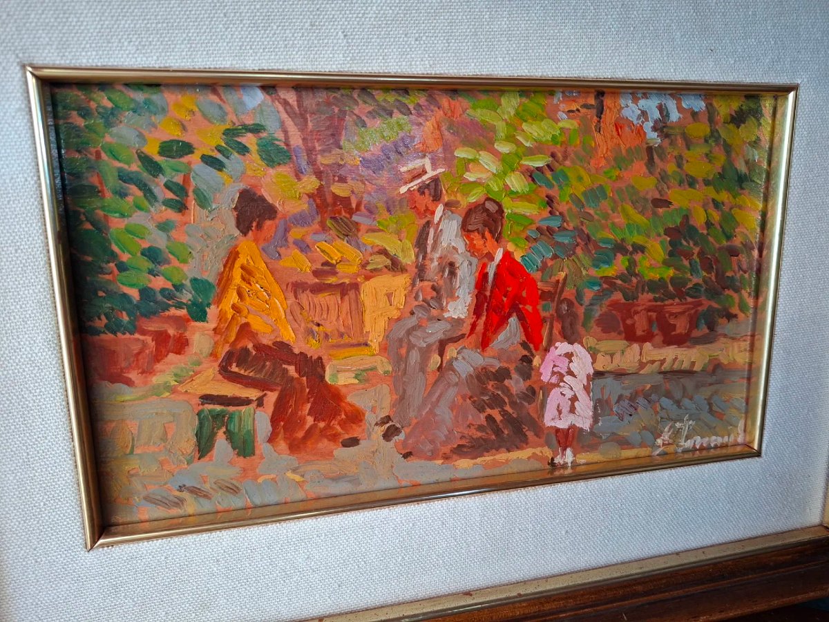 Ennio Formigli, Oil On Panel-photo-4