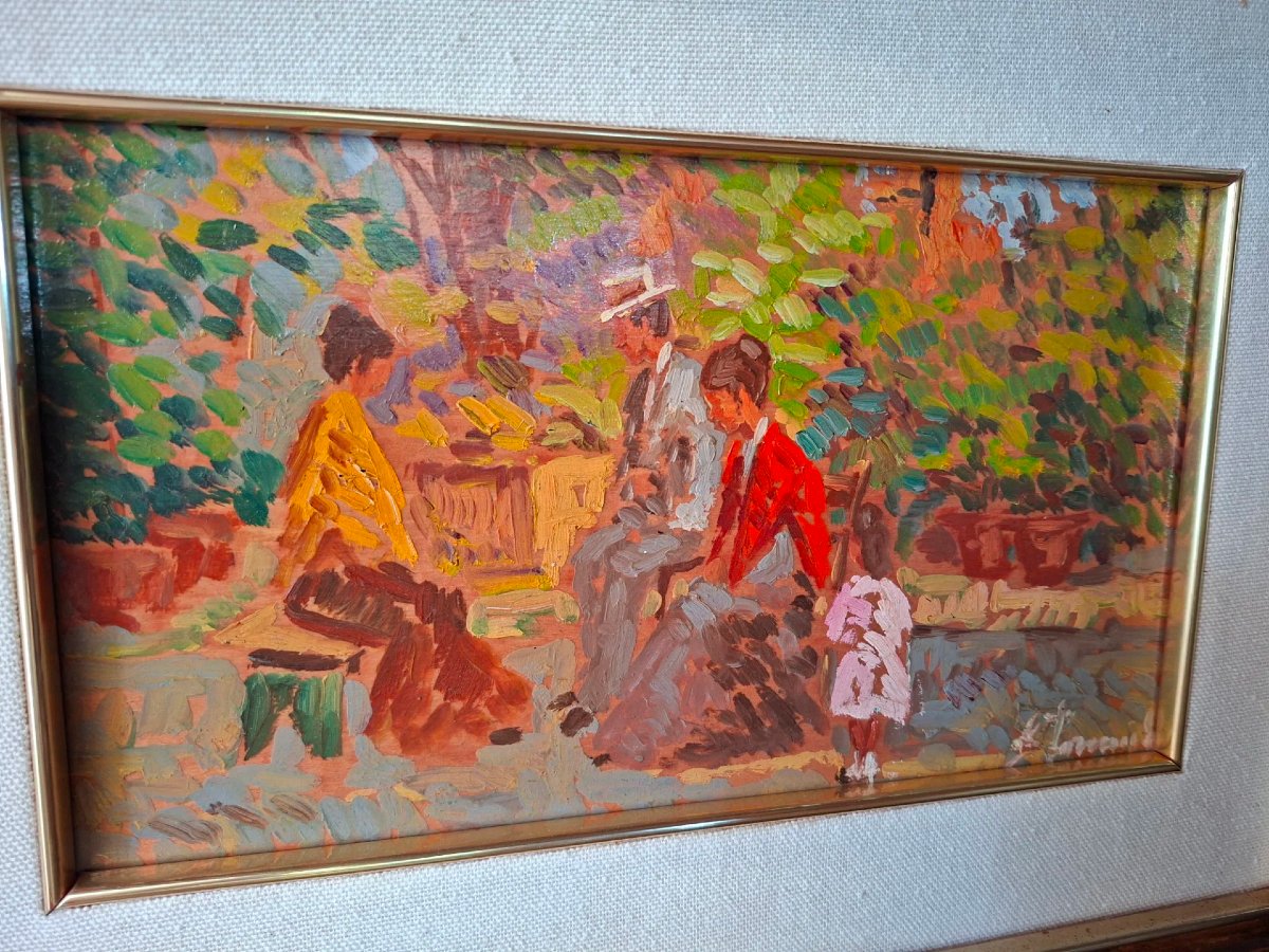 Ennio Formigli, Oil On Panel-photo-5