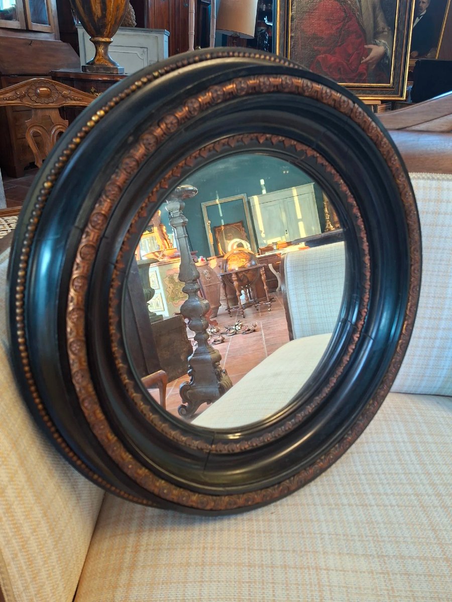 Napoleon III Round Mirror-photo-4