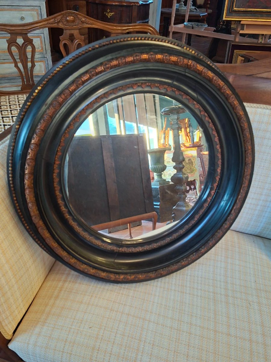 Napoleon III Round Mirror-photo-4