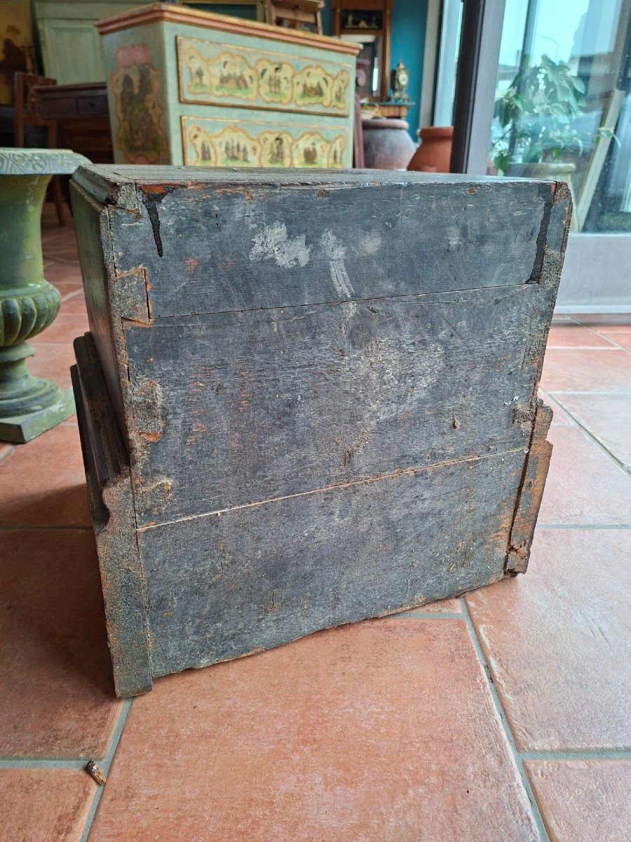 Pair Of Bases For Painted Wood Carvings-photo-4