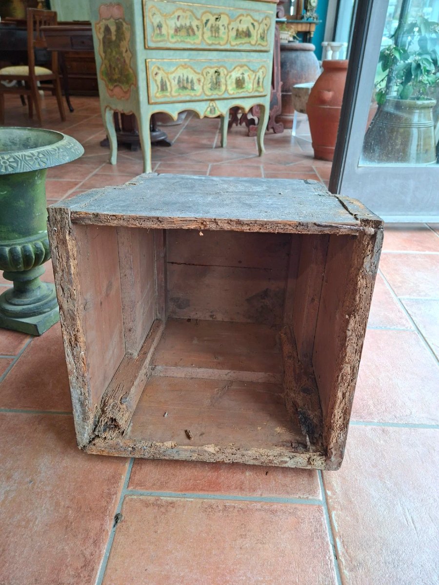 Pair Of Bases For Painted Wood Carvings-photo-5