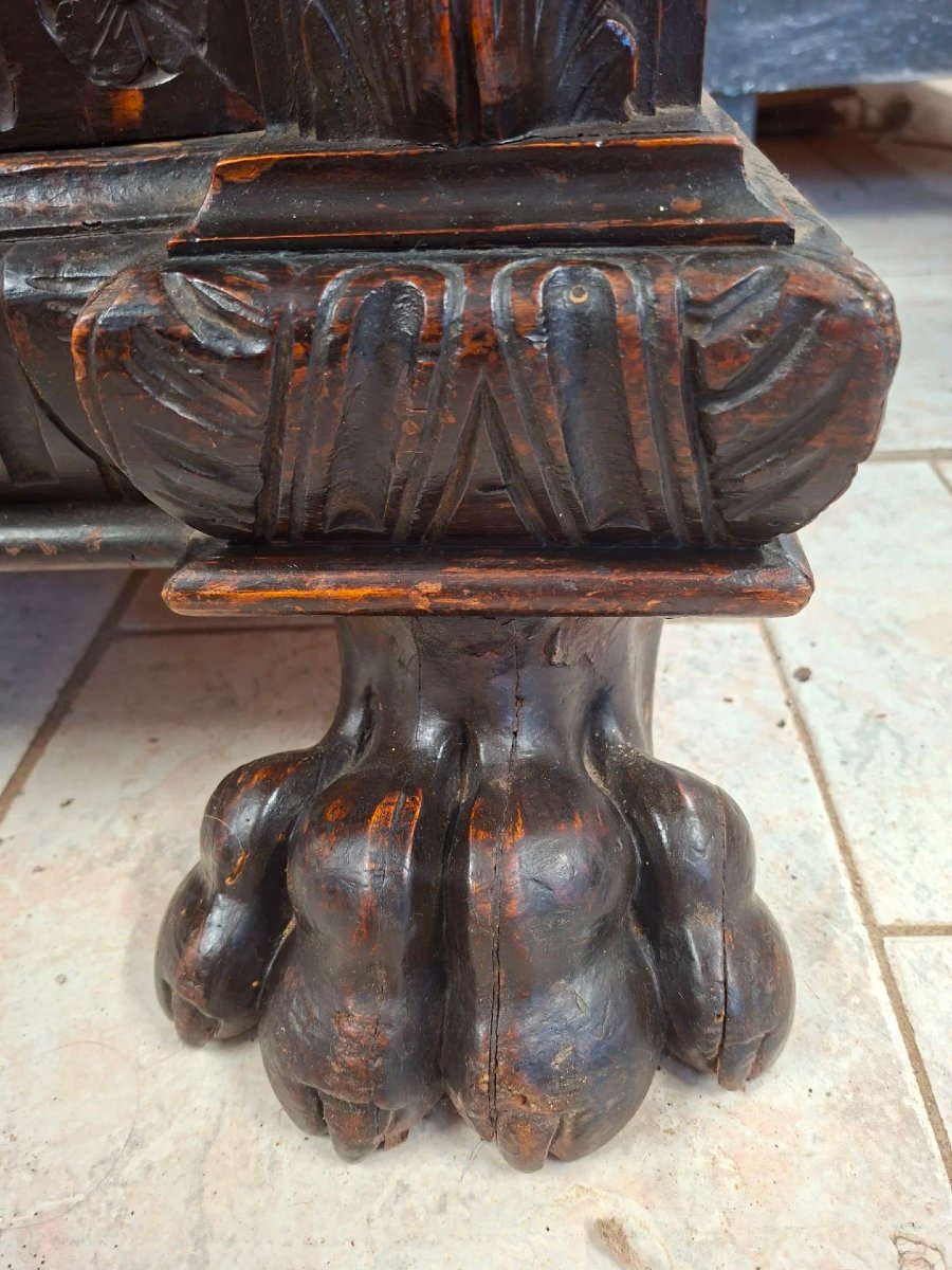 Neo-renaissance Walnut Sideboard-photo-3