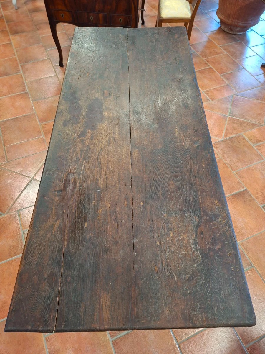 Chestnut Lyre Table-photo-2
