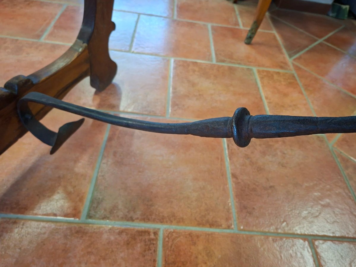 Chestnut Lyre Table-photo-4