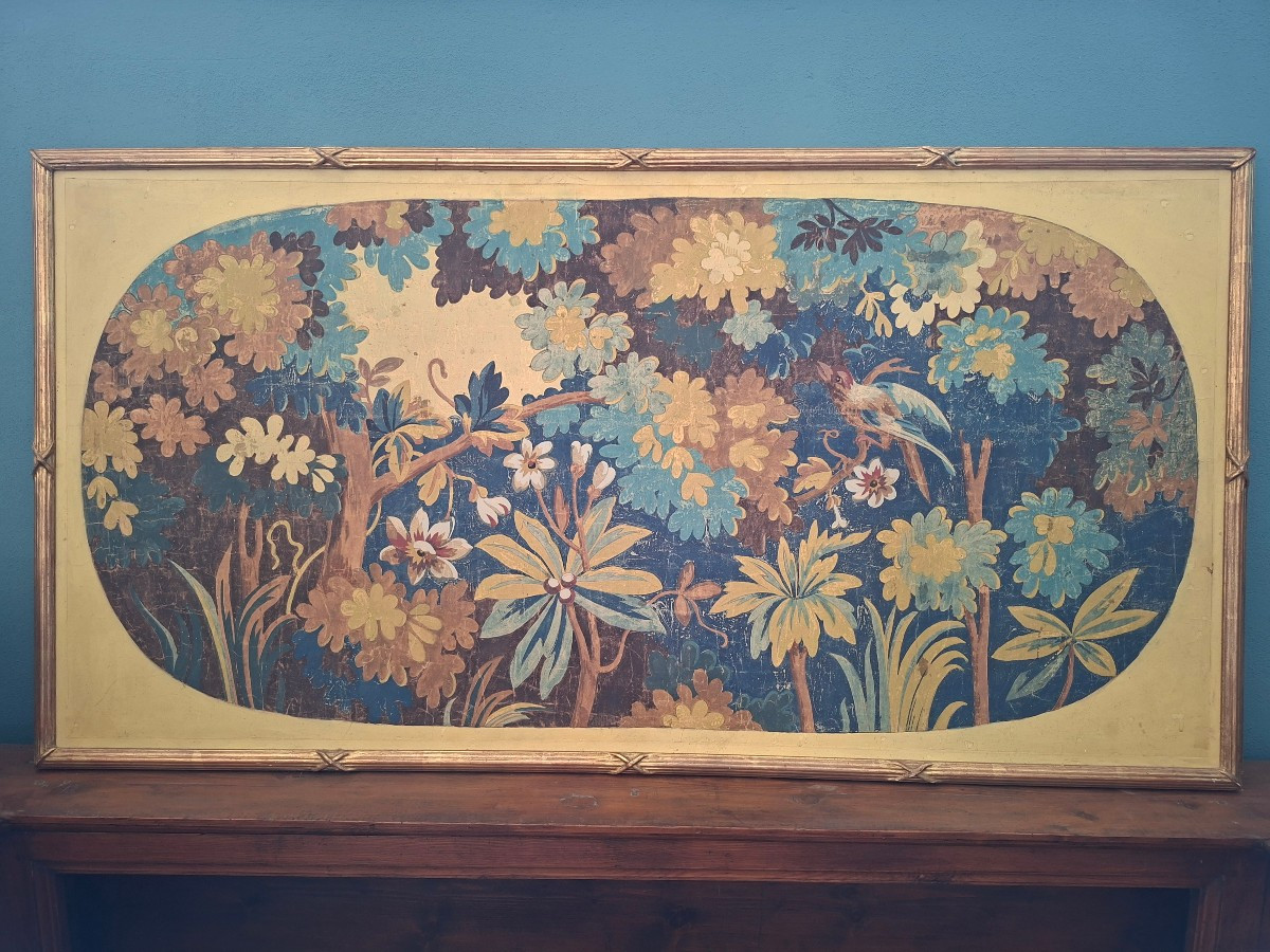 Naturalistic Pastel, Late 19th Century, With A Gilded Frame