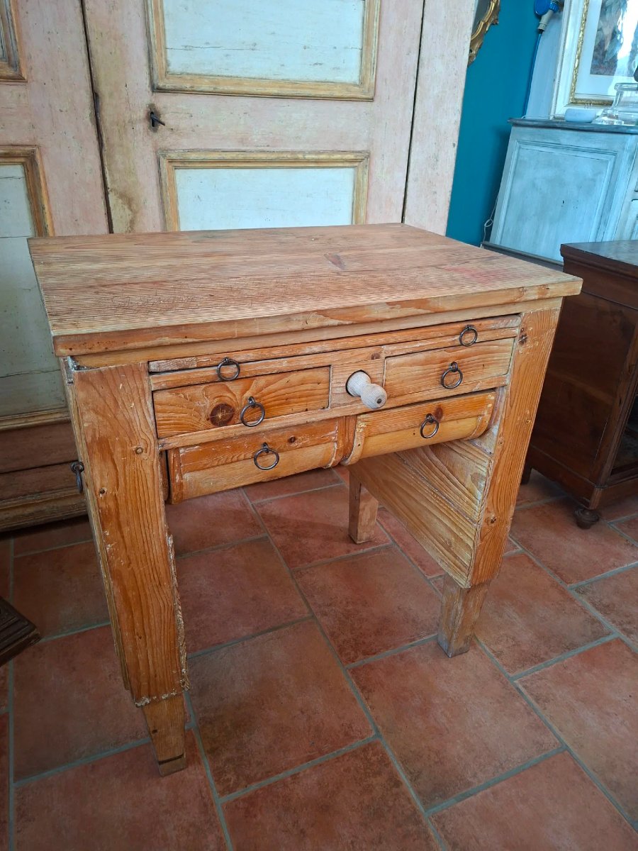Larch Kitchen Work Table-photo-3