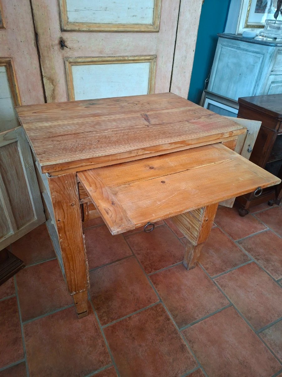 Larch Kitchen Work Table-photo-1