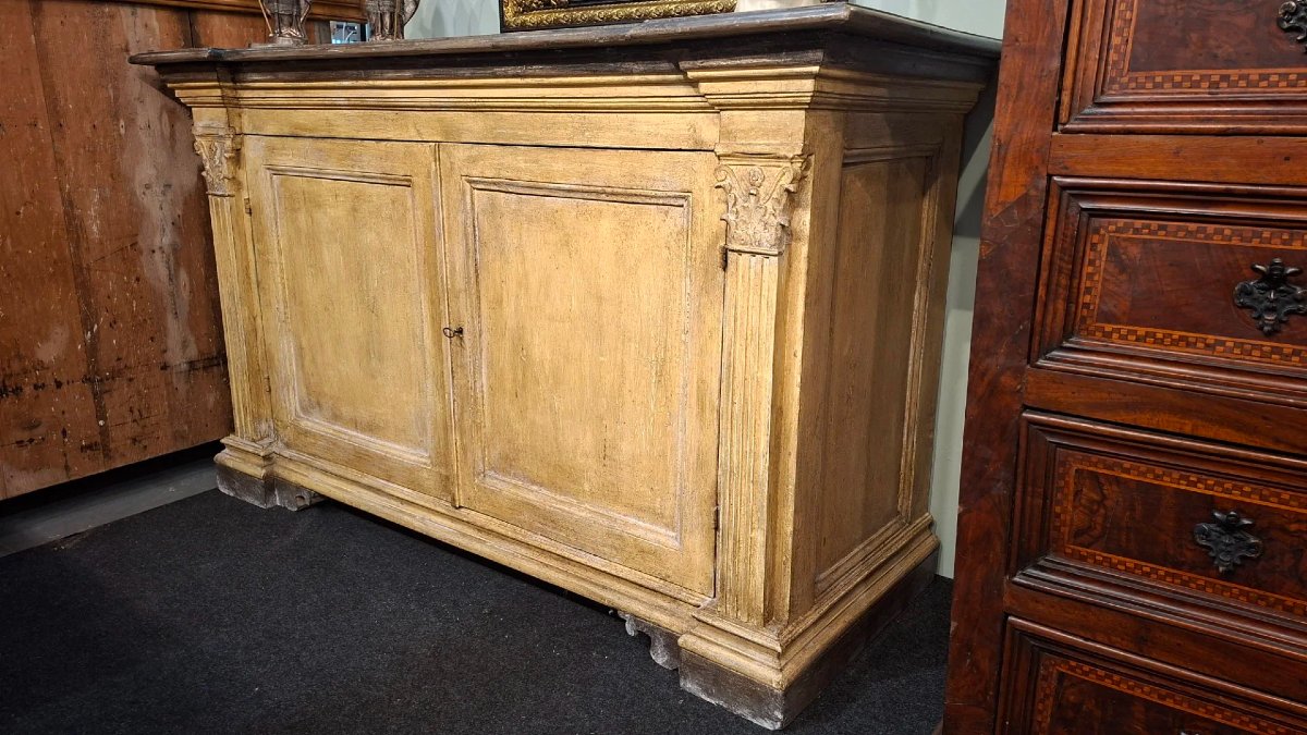 18th-century Sideboard With Two Doors-photo-2