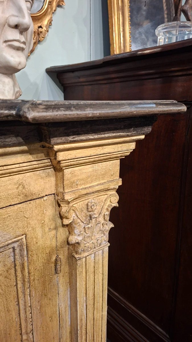 18th-century Sideboard With Two Doors-photo-4