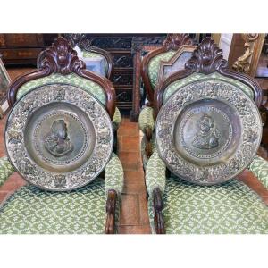 Pair Of Parade Plates