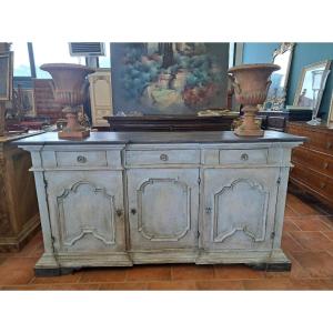 Buffet à 3 portes peintes du XIXe siècle