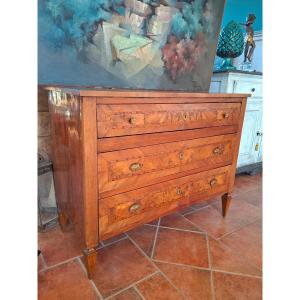 Louis XVI Style Dresser Inlaid