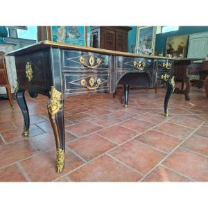 Large Ebonized And Gilded Napoleon III Desk