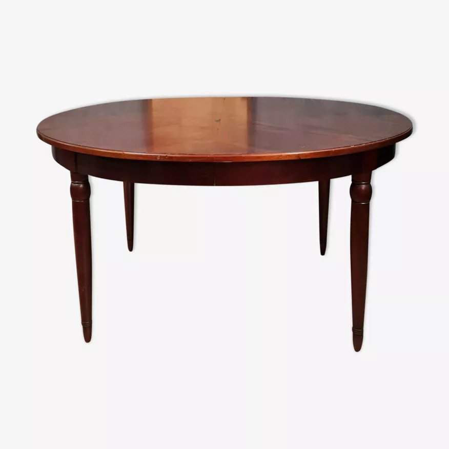 Art Deco Period Table With Extensions In Mahogany Circa 1920 (305 Cm)-photo-6