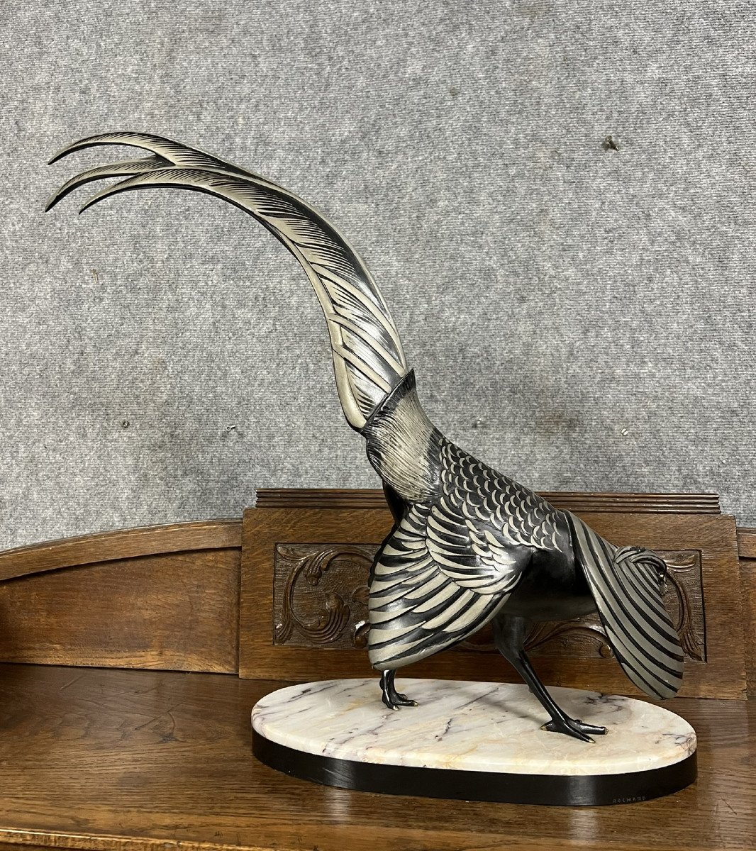 Rochard: Important Art Nouveau Sculpture-photo-5