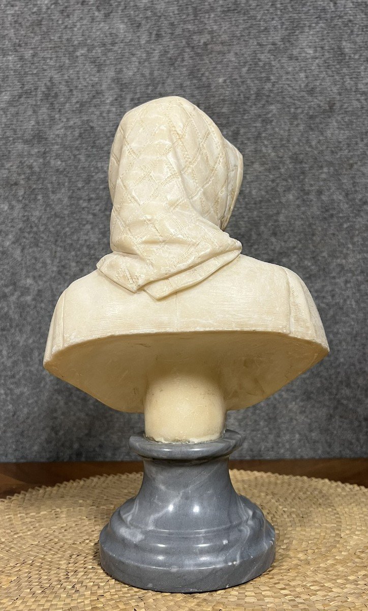 Italian Alabaster And Marble Sculpture -photo-4