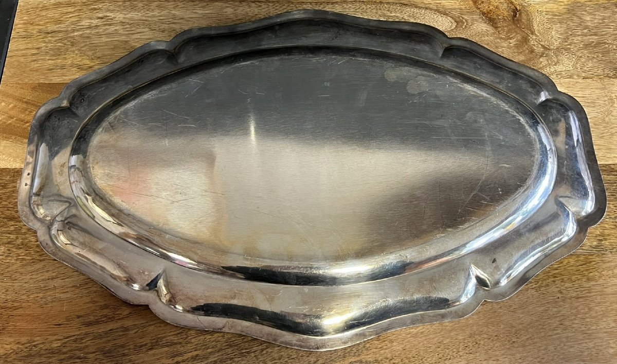Arts De La Table / Métal Argenté / Pièces De Forme (g) -photo-4