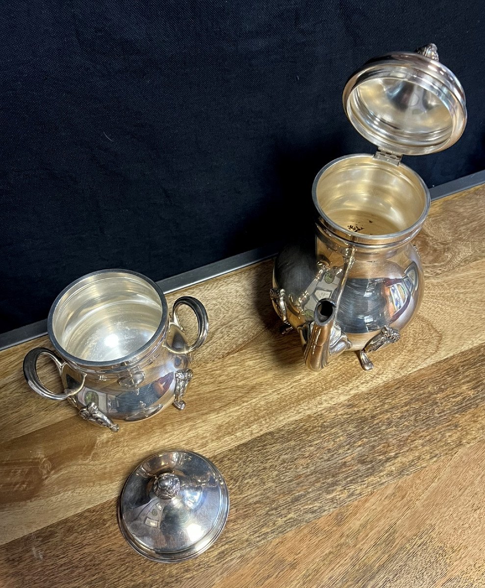 Arts De La Table / Métal Argenté / Pièces De Forme (q) -photo-4