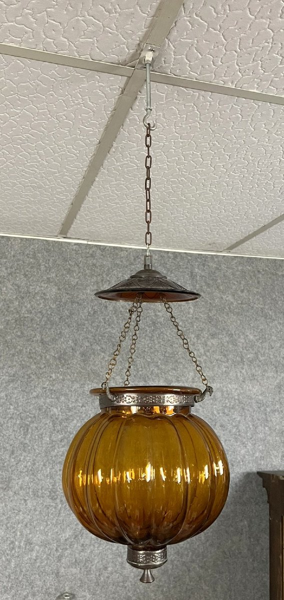 Orientalist Murano Glass Lantern -photo-1