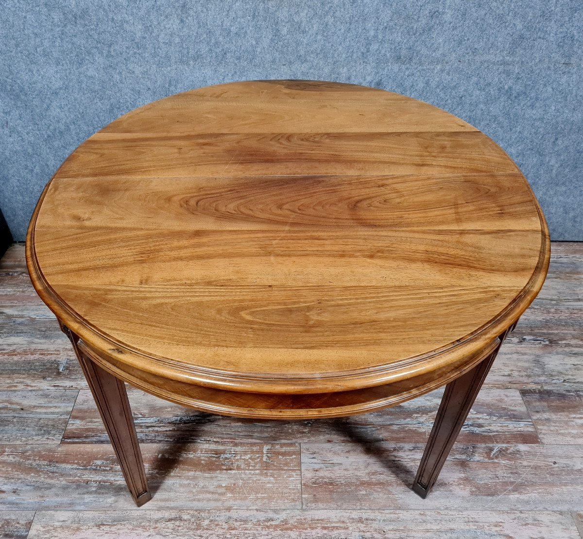 D’après Majorelle : Très Importante Table Art Nouveau A Allonges En Acajou / 301 Cm