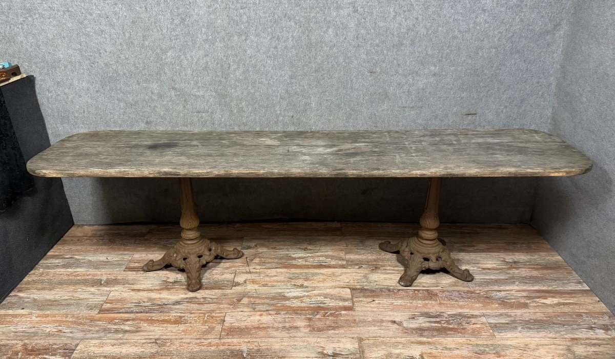 Table De Péniche époque Napoléon III Vers 1880-photo-1