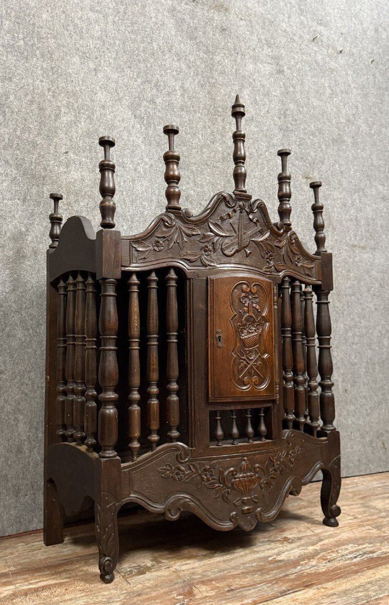 Panetière Provençale De Style Louis XV -photo-2