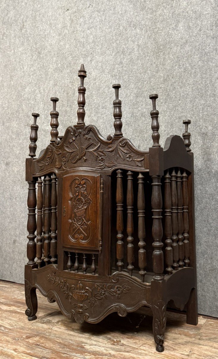 Panetière Provençale De Style Louis XV -photo-3