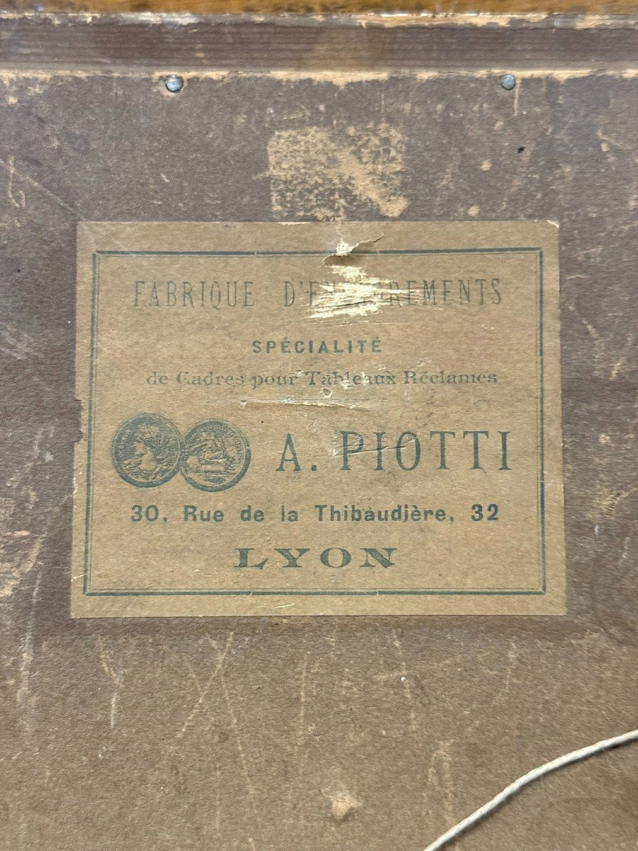 Tableau Huile Sur Panneau Signé Deyrolle (1844-1923)  -photo-7