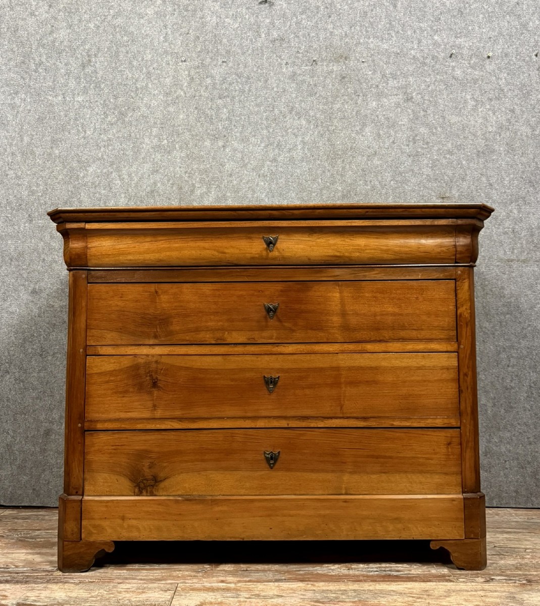 Commode &eacute;poque Louis Philippe En Noyer 