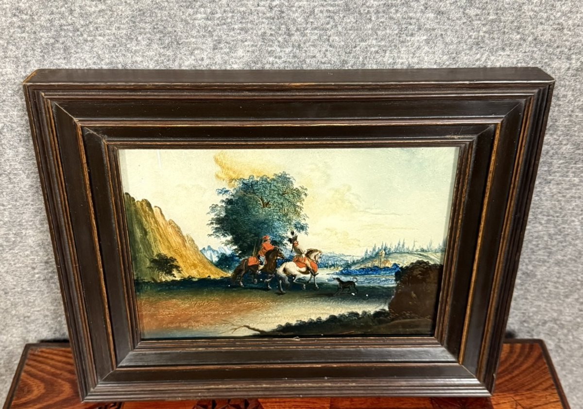 Table Fixed Under Glass, Early 19th Century -photo-1