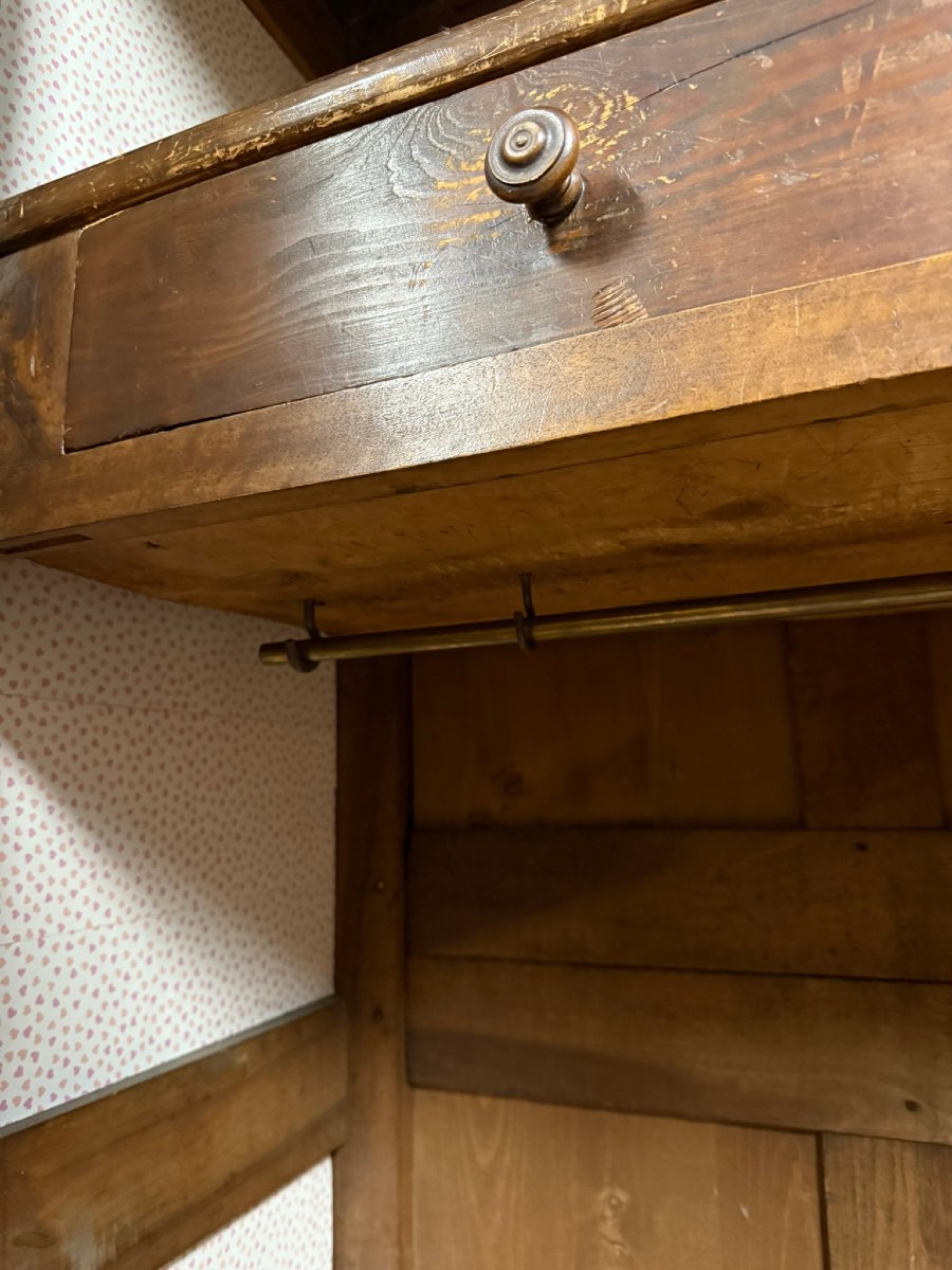 Armoire époque Louis Philippe En Noyer Massif -photo-4