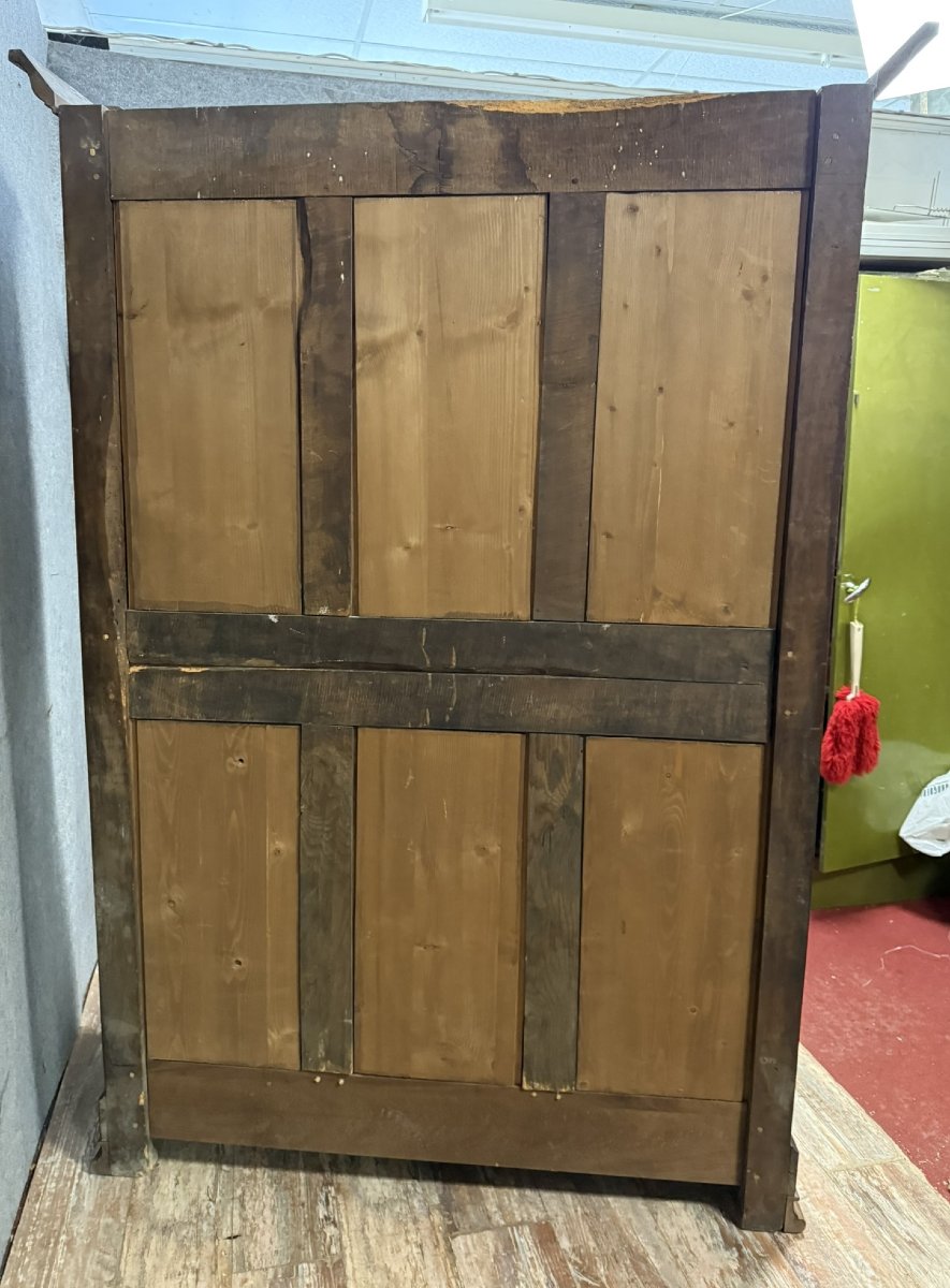 Armoire époque Louis Philippe En Noyer Massif -photo-7