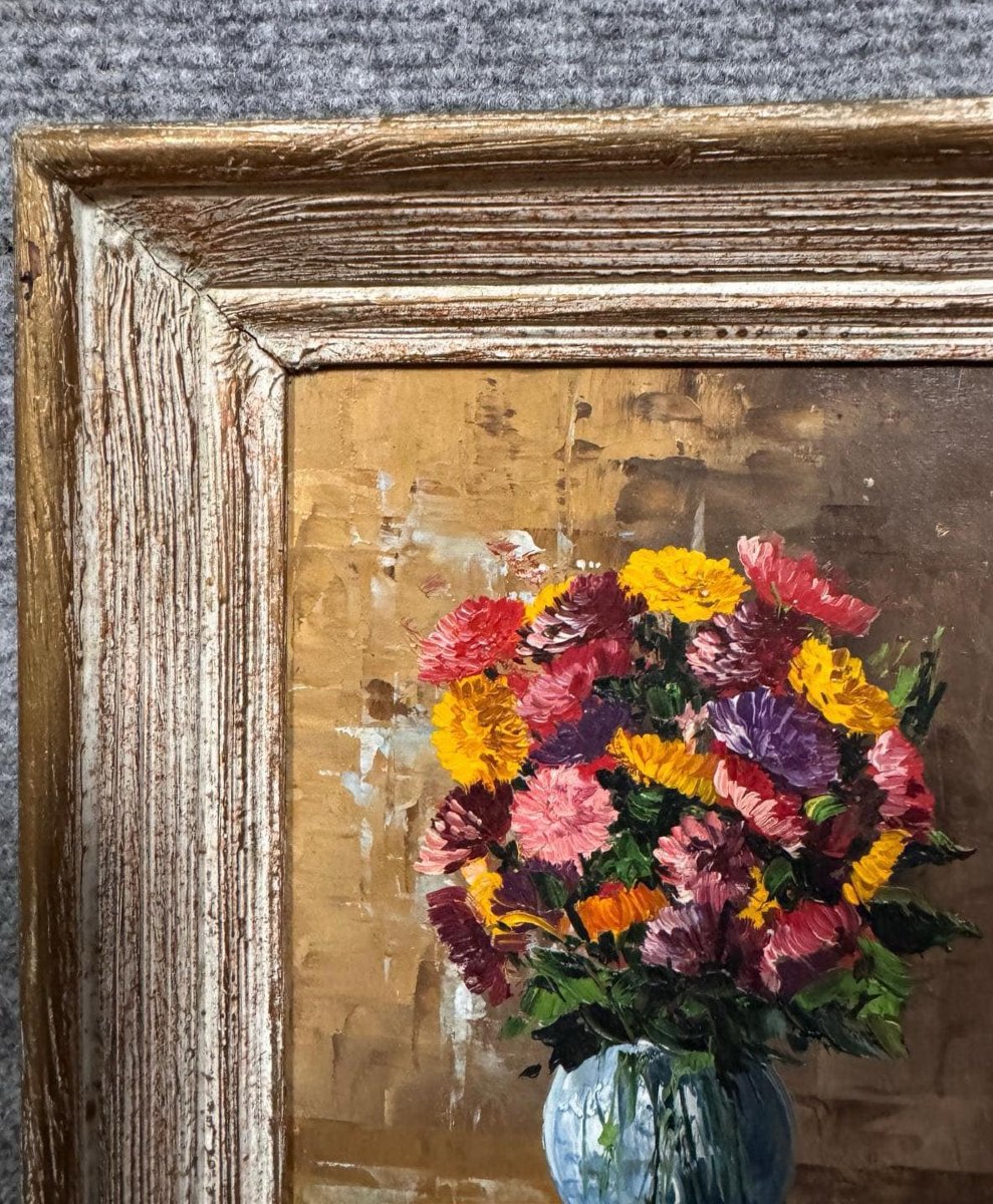 Tableau Huile Sur Panneau -photo-6