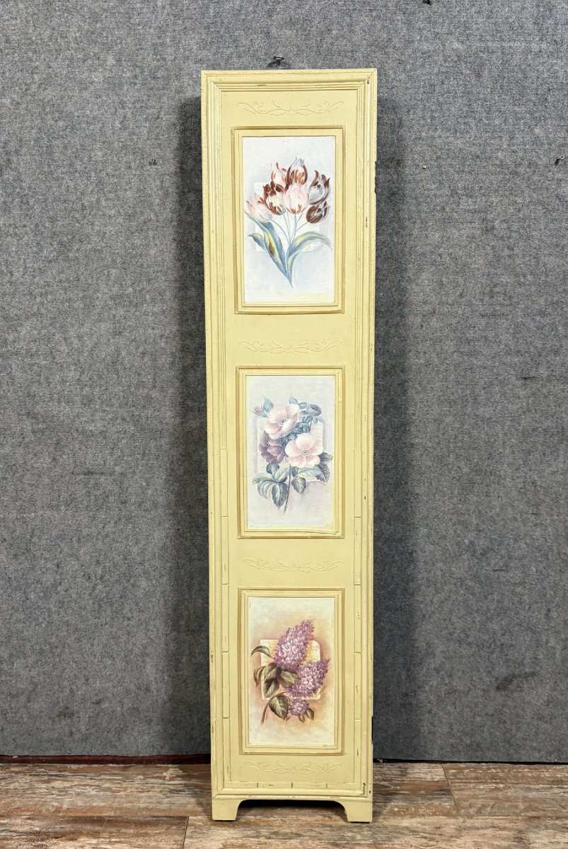 Grand Paravent Brise Vue De Salon Chambre A 4 Vantaux -photo-1