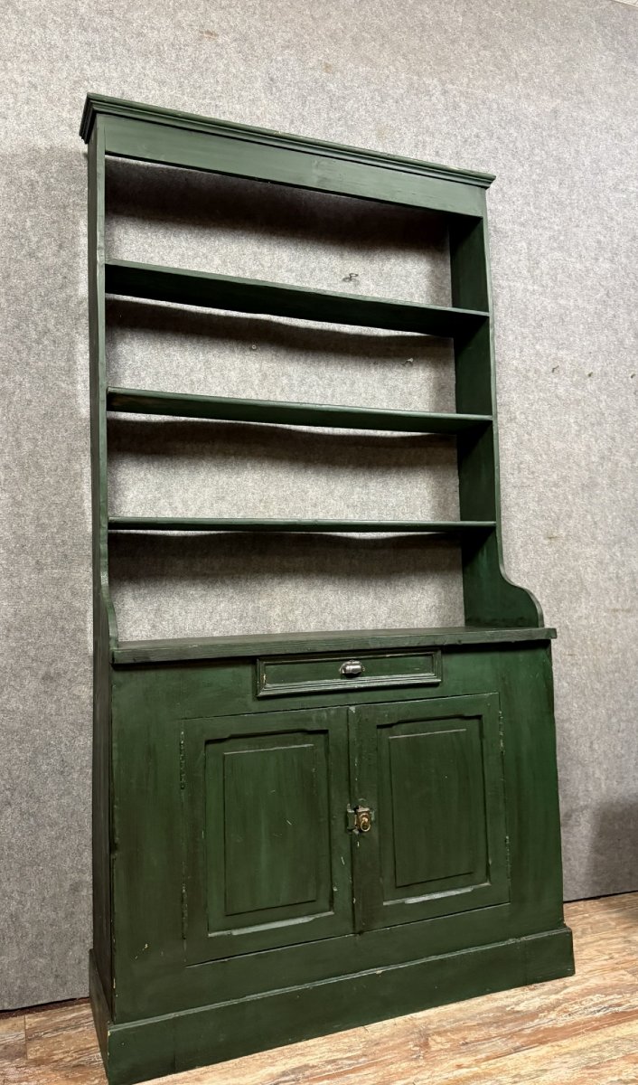 Napoleon III Period Lacquered Wood Display Cabinet-photo-2