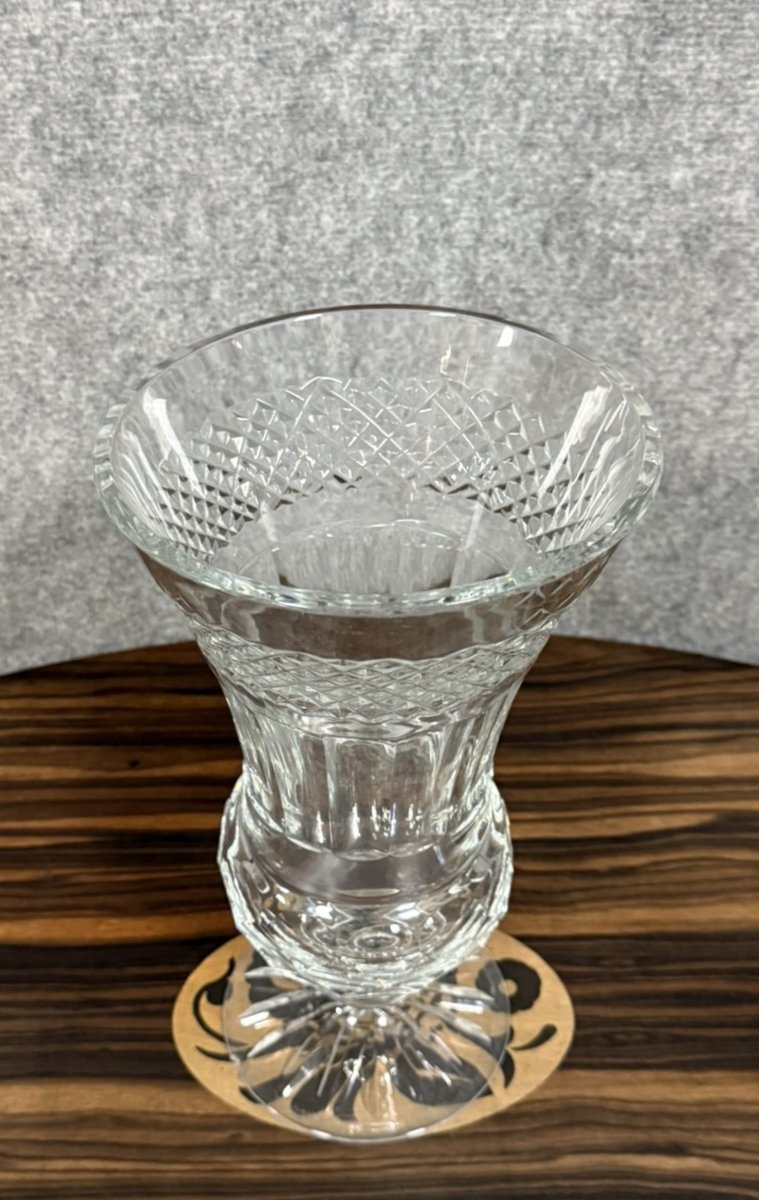 Vase Médicis En Cristal Taillé -photo-1