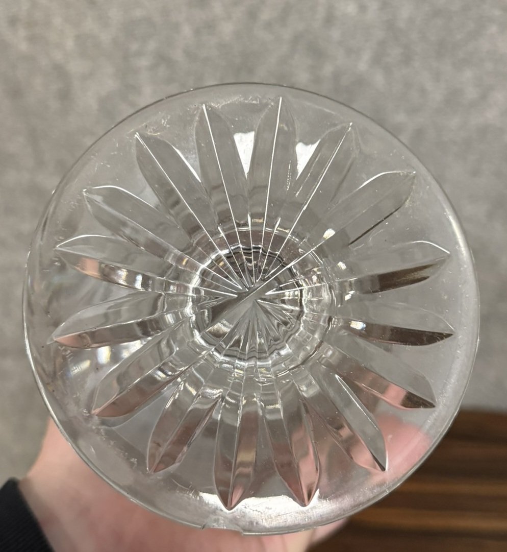 Vase Médicis En Cristal Taillé -photo-4
