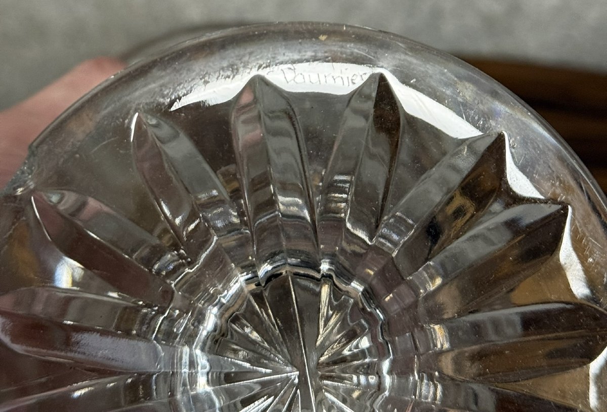 Vase Médicis En Cristal Taillé -photo-5