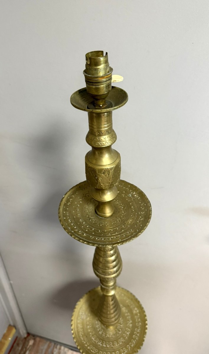 Syrie Fin XIXeme : Très Grand Chandelier / H142 Cm  -photo-4