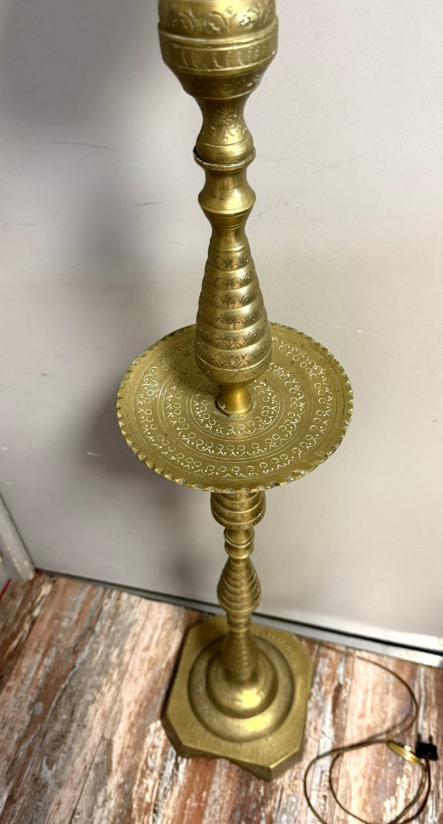 Syrie Fin XIXeme : Très Grand Chandelier / H142 Cm  -photo-5
