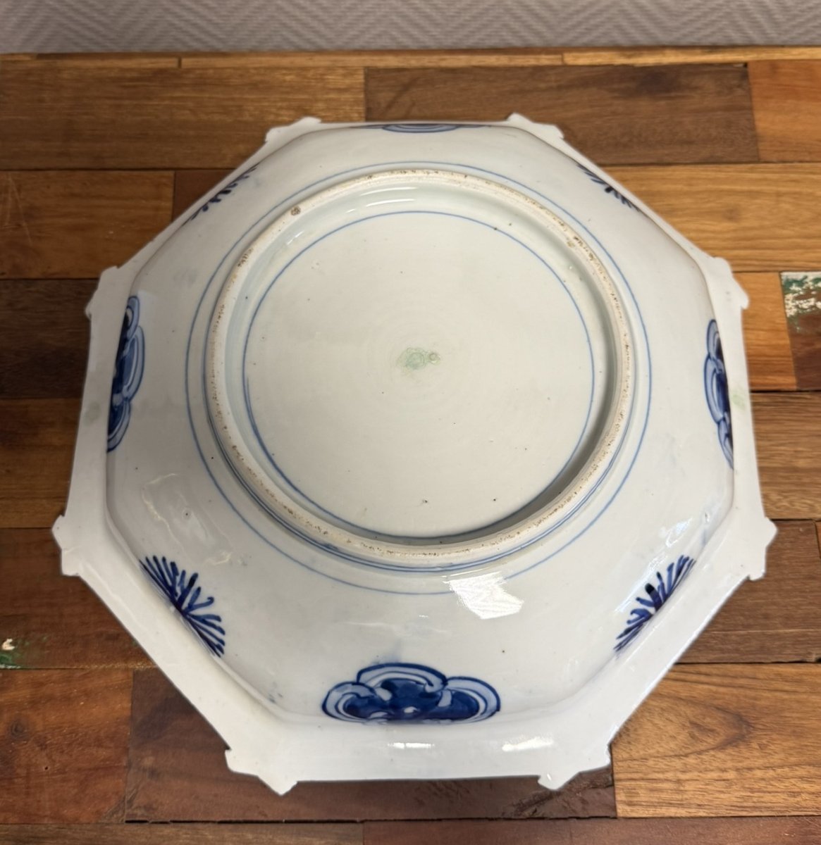 Japan, Imari, 19th Century: Octagonal Porcelain Bowl Or Centerpiece-photo-4