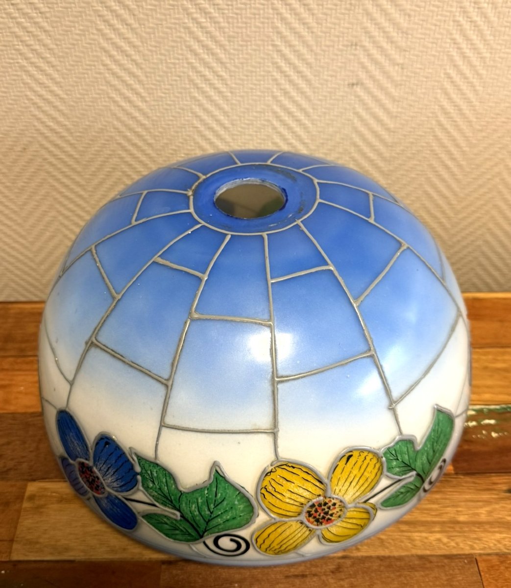 Art Deco Opaline Lampshade -photo-1