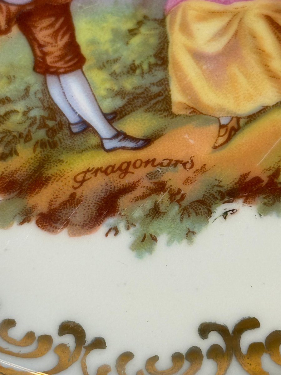 Set Of 10 Bavarian Porcelain Plates -photo-6