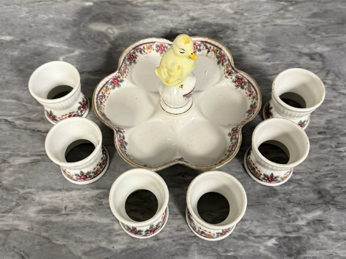 Oeufrier Ou Porte Oeufs Ou Présentoir Pour Oeuf à La Coque -photo-4