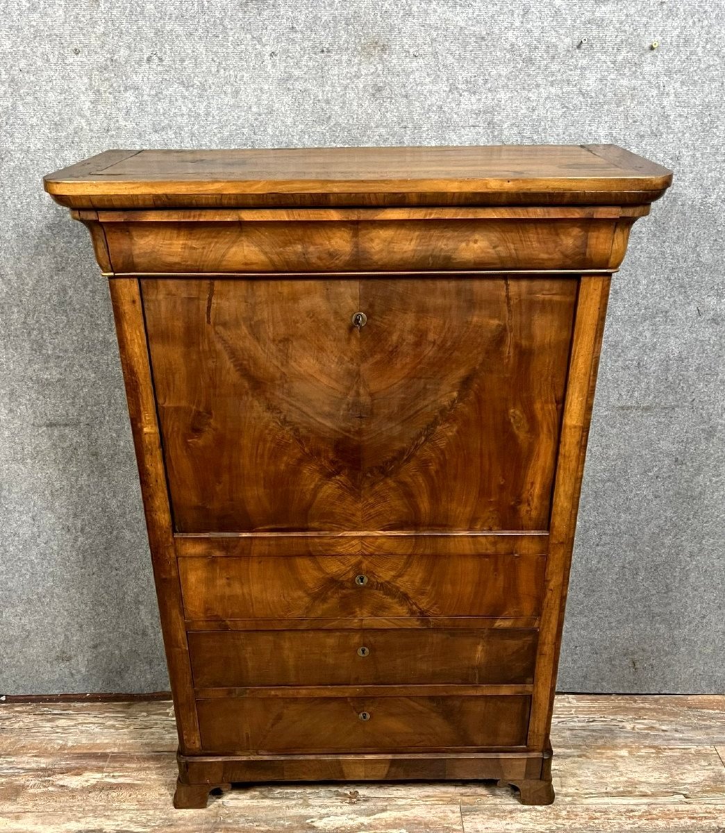 Louis Philippe Period Mahogany Secretary-photo-2