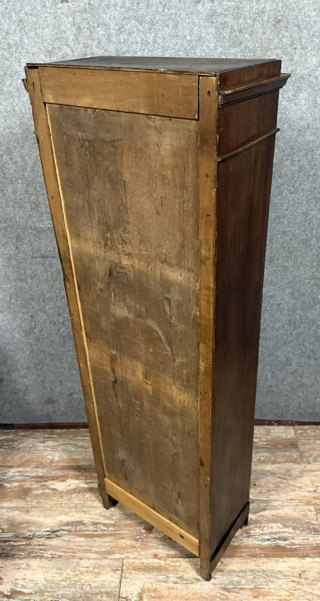 Large Napoleon III Period Oak Cardboard Box-photo-6