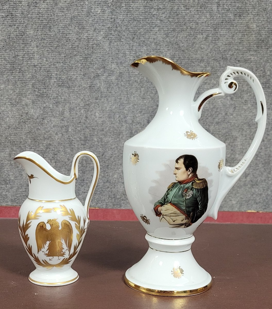 Limoges France: Two Empire Style Ewers -photo-1
