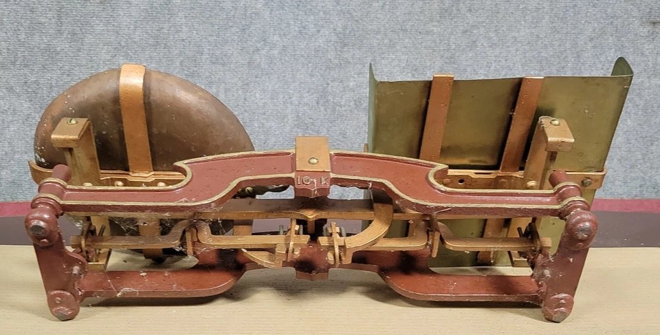 Napoleon III Period Grocery Scale With Trays, Circa 1880, Capacity 10 Kg-photo-3