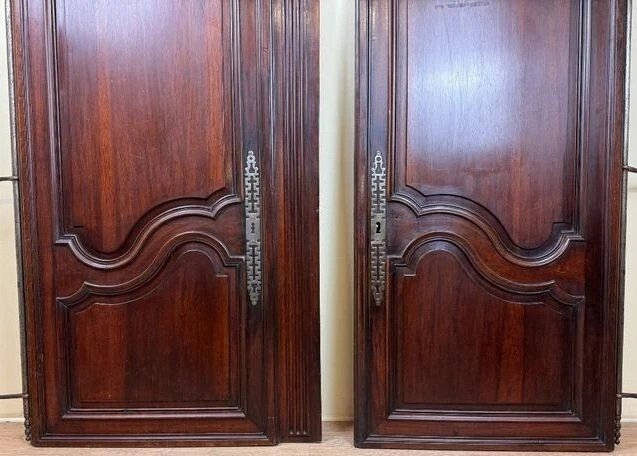Pair Of Louis XV Period Oak Doors Circa 1750-photo-4